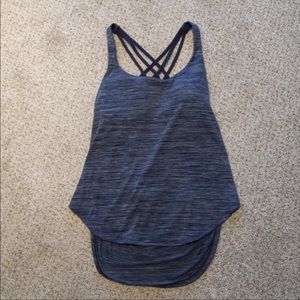 Savvi tank with built in bra, size medium
